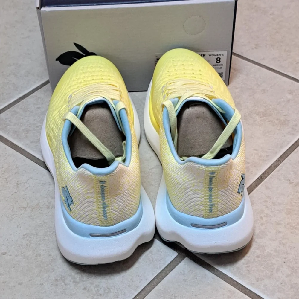 Rabbit "Dream Chaser" running shoes yellow and blue - Wmns sz 8 - Picture 6 of 11